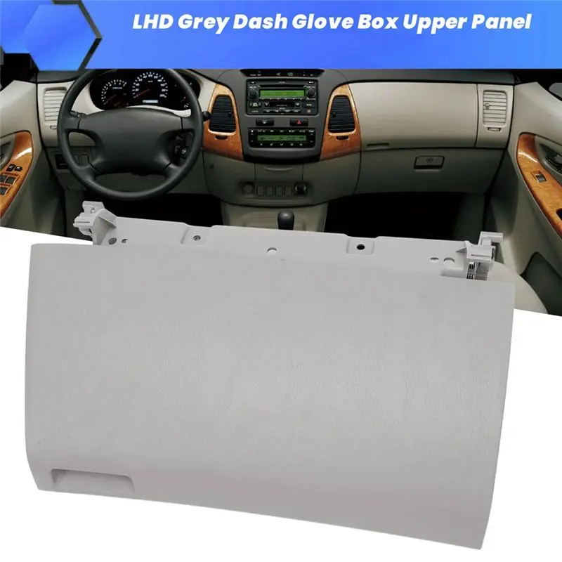 55440-0K040-A0 Grey Dash Glove Box Upper Panel For Toyota Innova 06-15 LHD Passenger Storage Box Panel Cover 554400K040-ABQA