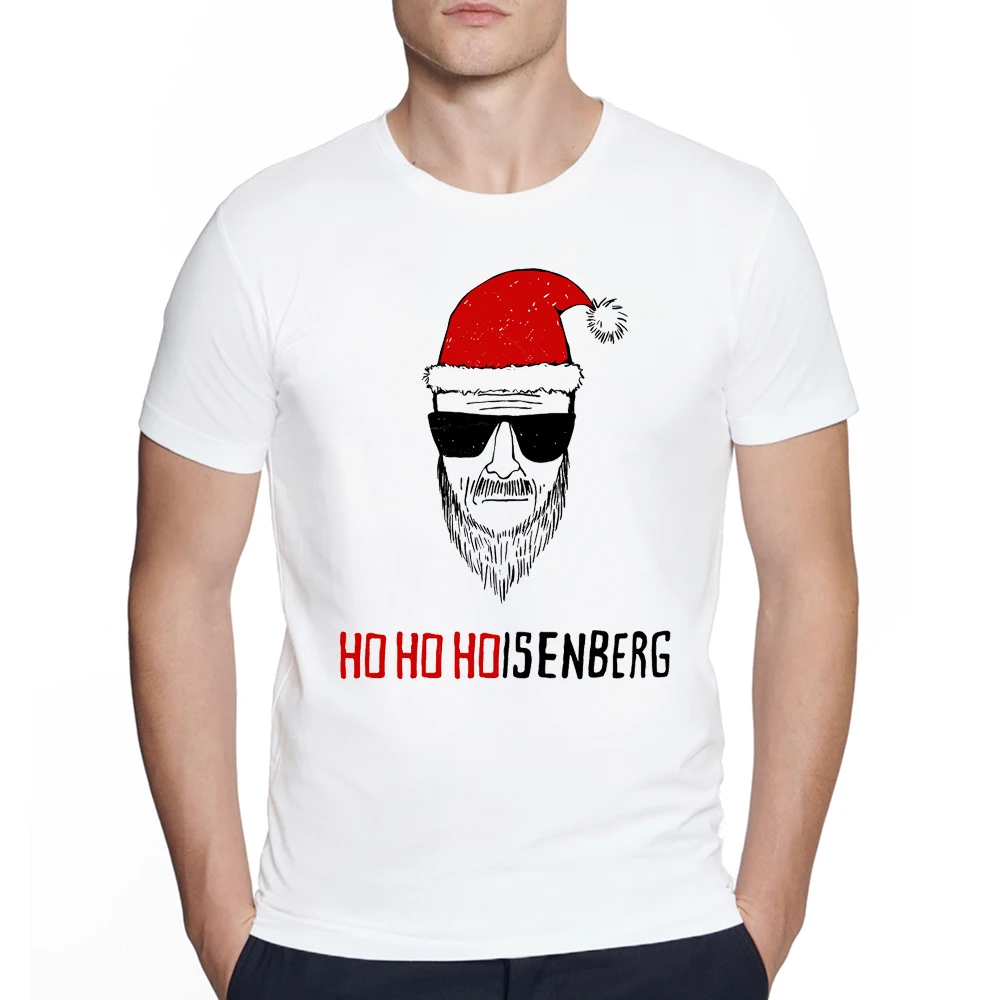 Summer Cool Ho ho hoinseberg parody creative fan art Unisex Print Men's casual T-shirt tops Heisenberg Hip Hop male Tshirt