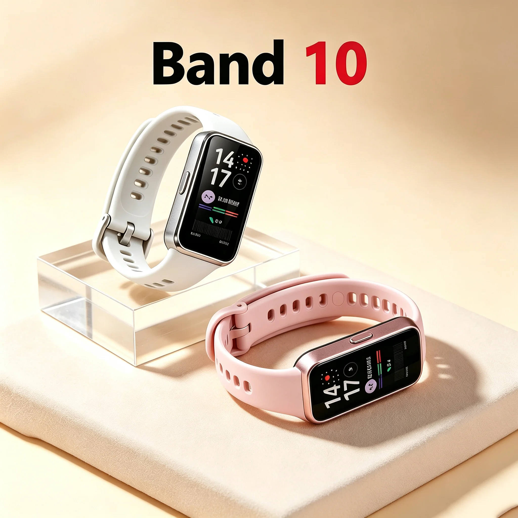 HUAWEI Band 10 Smart Fitness Band,5ATM Waterproof 100 Workout Modes Heart Rate Sleep SpO2 Monitor 14 Days
