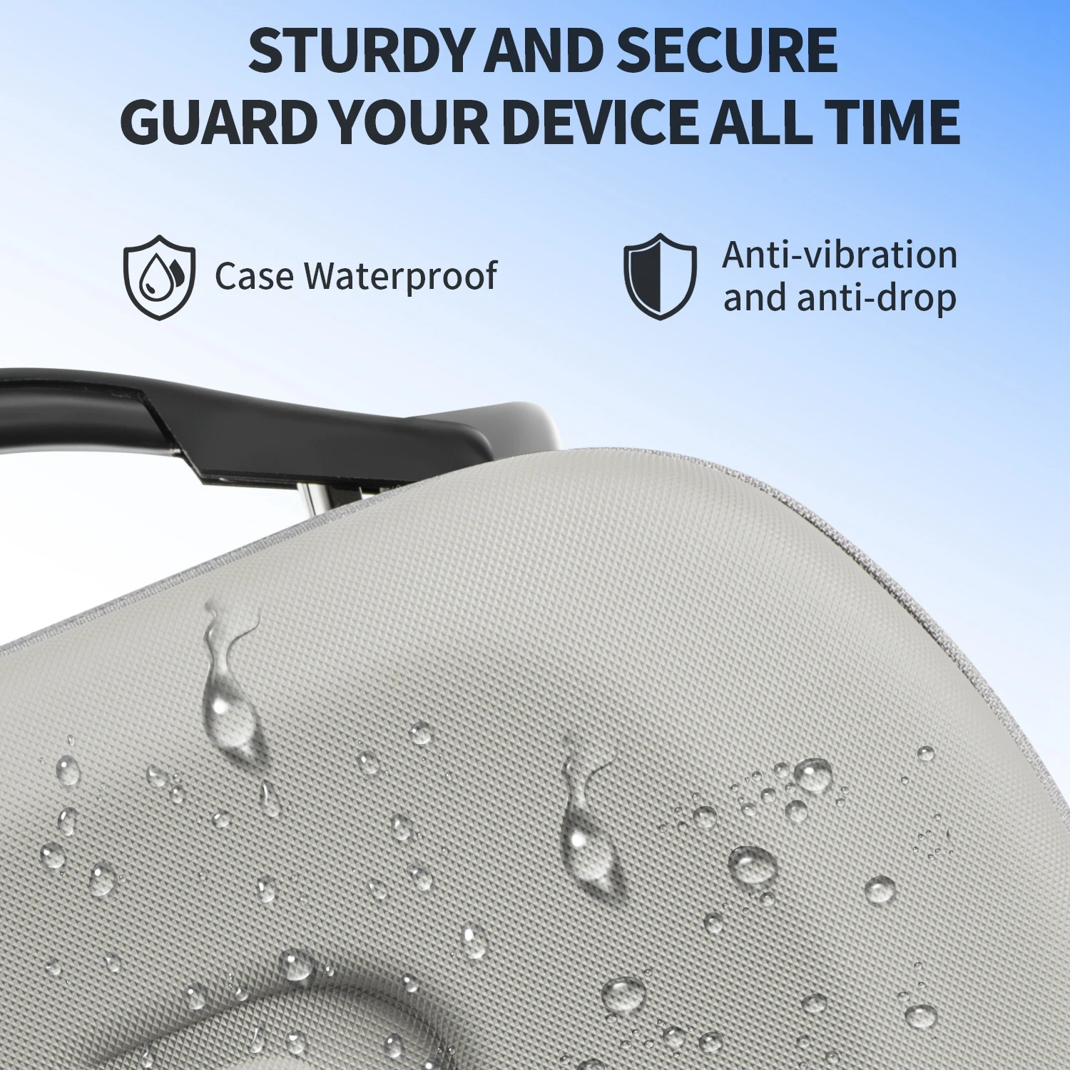 حقيبة تخزين محمولة لـ Meta Quest 3S /3 PICO4 VR حقيبة حمل متوافقة مع جميع سماعات الواقع الافتراضي لملحقات Oculus Quest 2