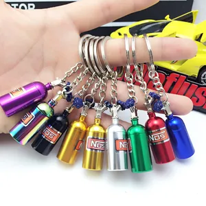 Creative Mini Nicrogen Bottle Keychain, Women's Key holders, car, bag, phone box, pendant, gifts, 7 colors 12 Main Sales Nitro Water Bottle - №8