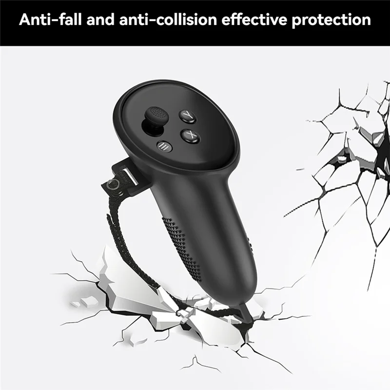 مجموعات ملحقات الواقع الافتراضي 5 في 1 لغطاء حماية مقبض الواقع الافتراضي لـ Meta Quest 3