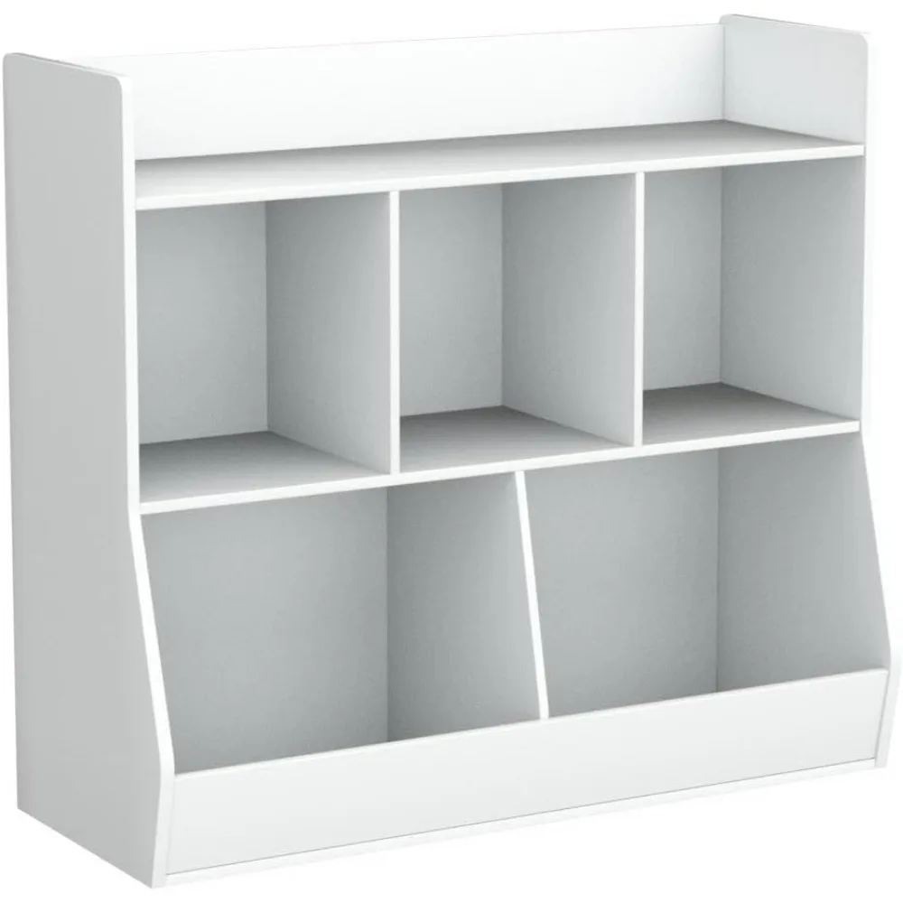 Brinquedo Organizador De Armazenamento Com Estante, Prateleira De Brinquedo, 5 Cubby, Gabinete, Adequado Para Quarto De Crianças, Sala De Jogos