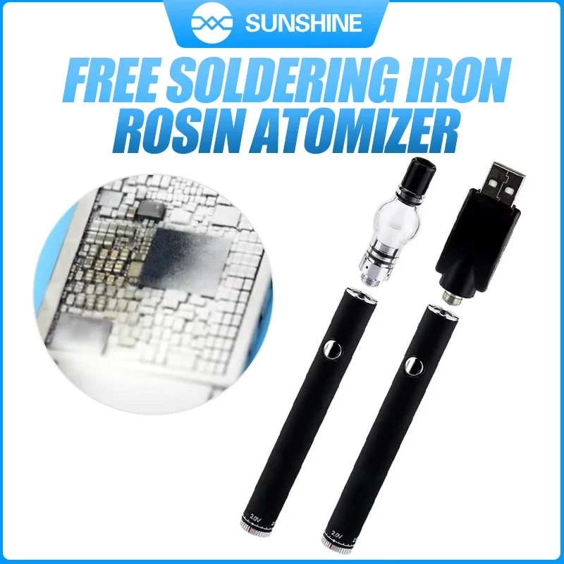 SUNSHINE Rosin atomizer Rosin flux Pen No Need Soldering Iron Mainboard Short Circuit Detector Mobile Phone Repair Rosin Pen