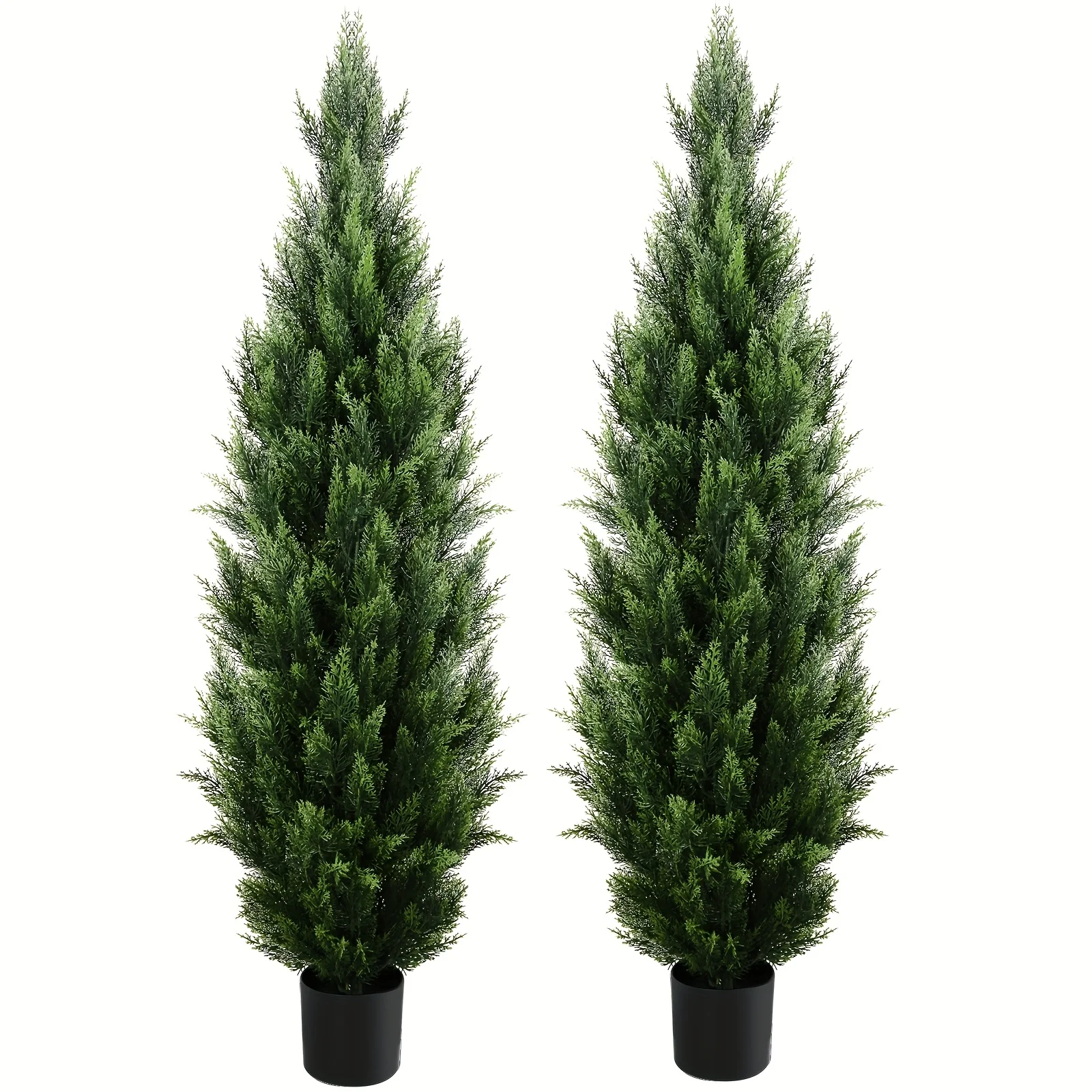 2Pcs Faux Cedar Chr… - image