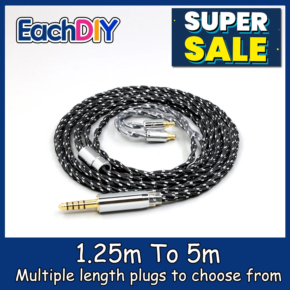 

OCC Mixed OFC Twisting Nylon Earphone Cable For Sennheiser IE100 IE400 IE500 Pro LN008744