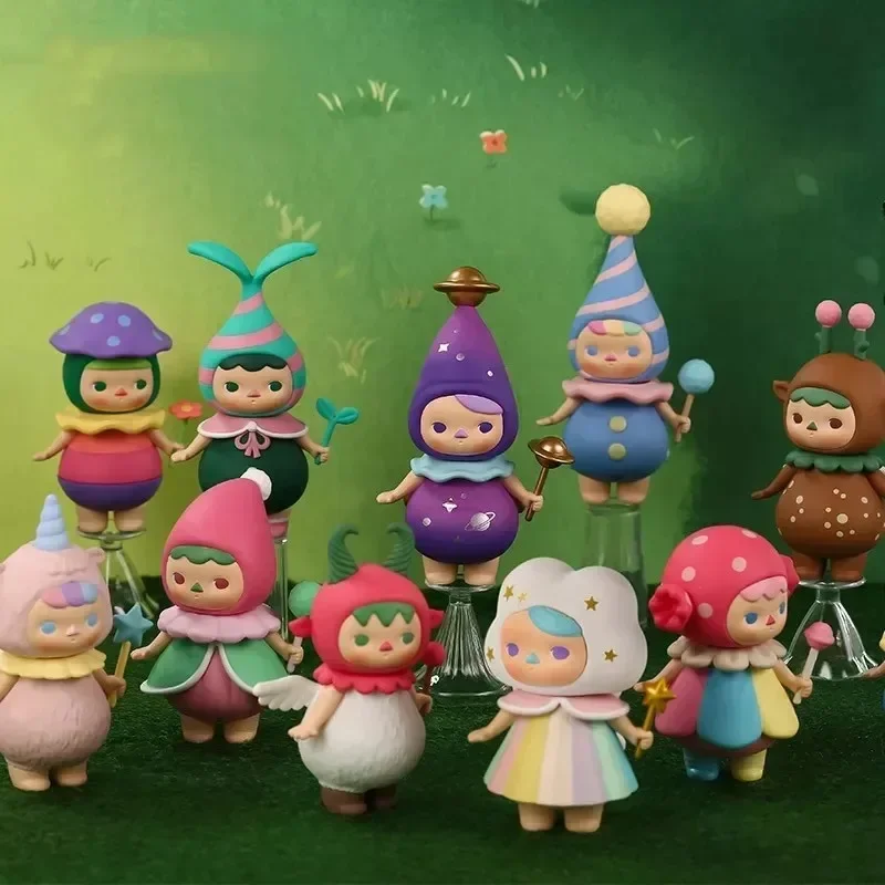

POP MART Pucky Forest Elf Series слепая коробка сумка для догадок украшение для рабочего стола милая модель подарок игрушки для девочек аниме