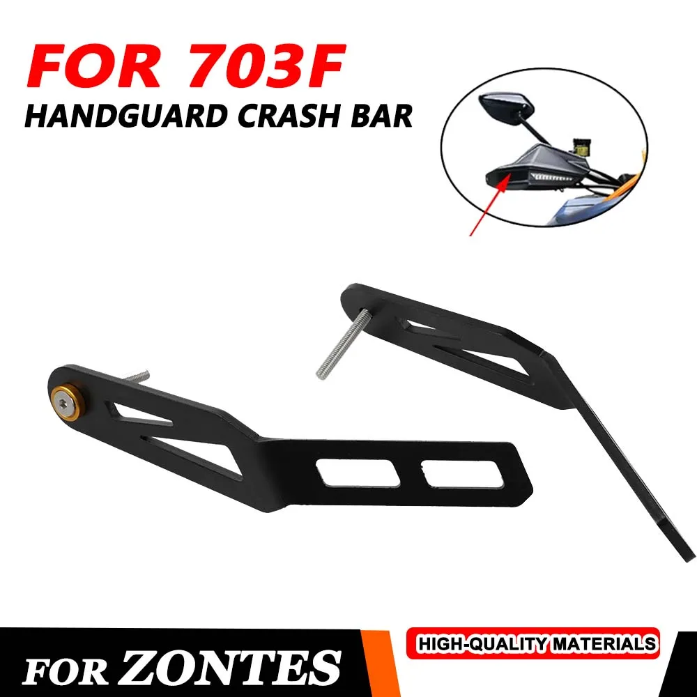 

Motorcycle Handguard Bracket Crash Protector Handlebar Slider Protection Cover Drop-resistant Guard For ZONTES 703F ZT 703 F