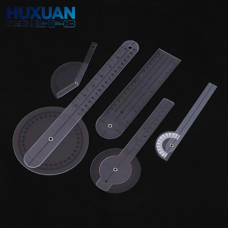 Medical Goniometer 360 Degree Spinal Angle Protractor Ruler Spinal Goniometer Physical Therapy Angle Protractor Ruler Gauge