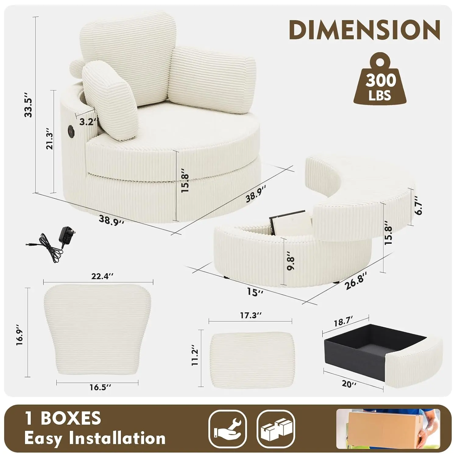 Thumbnail 4 - #13 Discounted Swivel Lounge Chairs Worth Buying