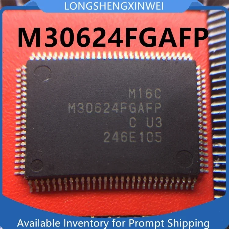 1PCS Original M30624FGAFP M30624 QFP-100 Embedded Microcontroller Chip IC