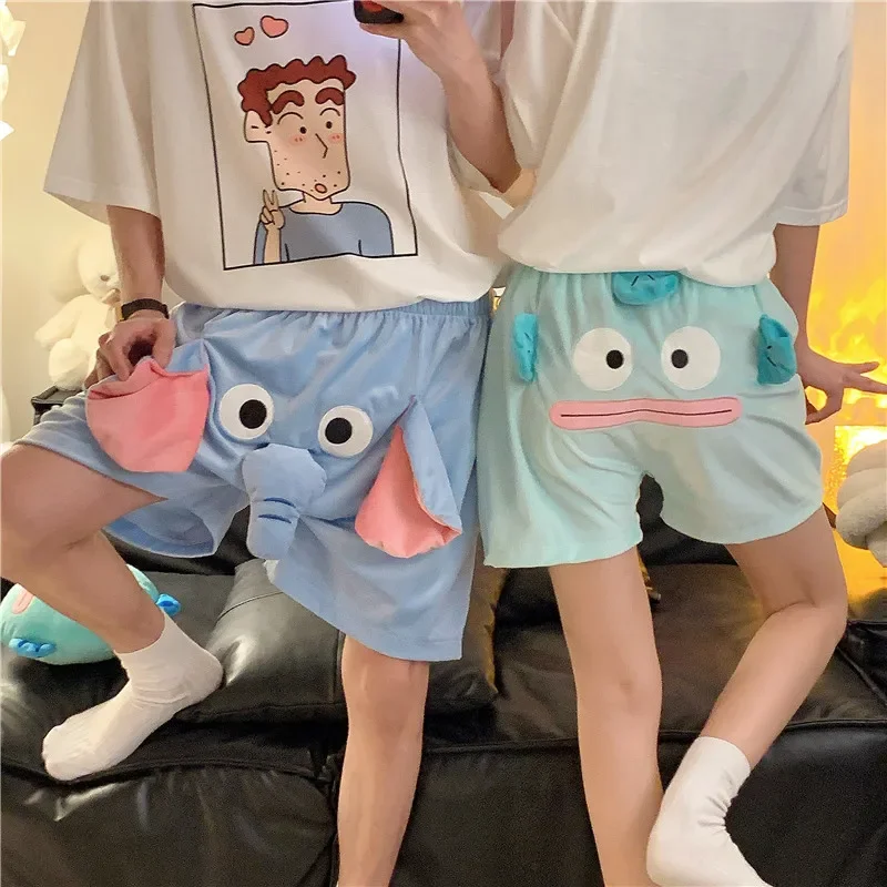 Elephant Shorts Cute Stereoscopic Nose Flying Little Elephant Sleep Pants Underpantsugly Fishmen Women Summer Oversized Student