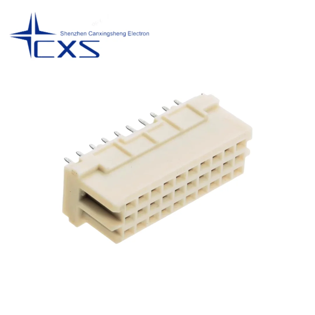 

09252306414 HARTING 2A30-pin female connector Reflow soldering wiring method Straight