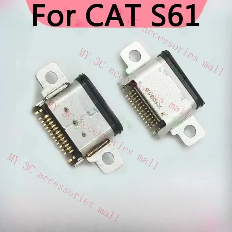 100Pcs Micro USB Charge Charging Jack Connector Socket Jack Replacement Repair For CAT S61 Port Replacement