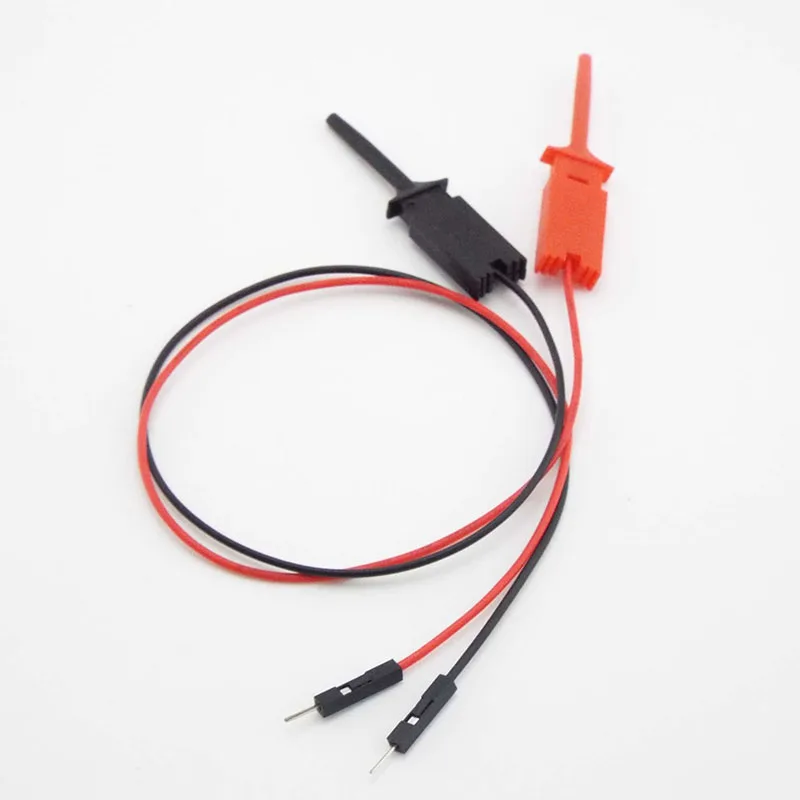 Logic analyzer test hook clip male and female cable wire diy tool connector test equipment electric probe instrument C