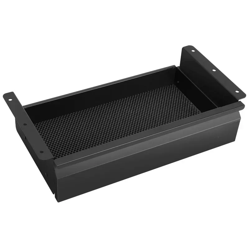 Ausziehbare Schreibtisch-Unterschrank-Aufbewahrungsschublade Versteckter Schreibtisch-Organizer Platzsparende Aufbewahrungsbox für Home-Office-Arbeitsplatz