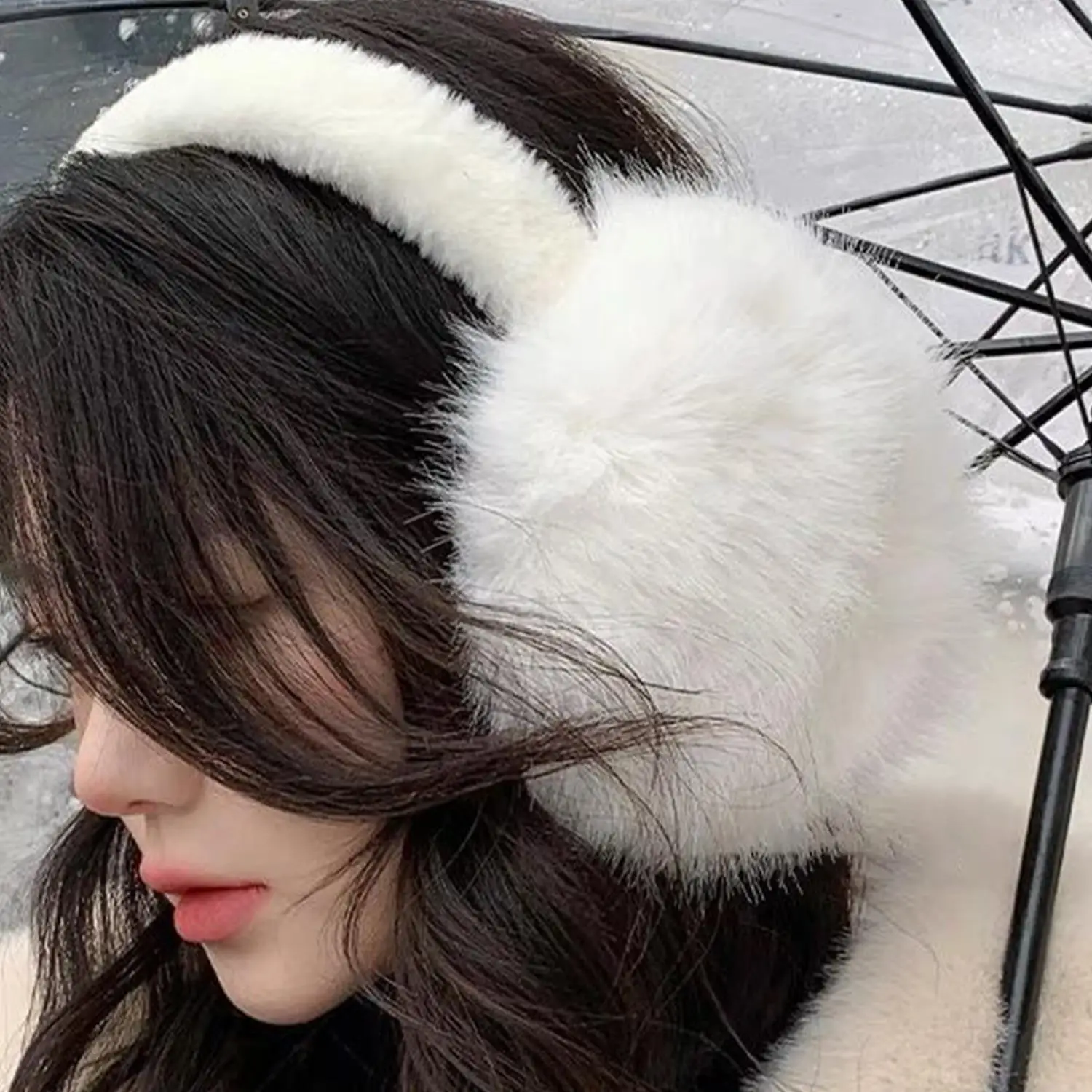 

1 Pc Fashion Ear Warmer Winter Folding Earmuffs For Women Men Solid Color Earflap Outdoor Cold Protection Ear-Muffs Ear Cover