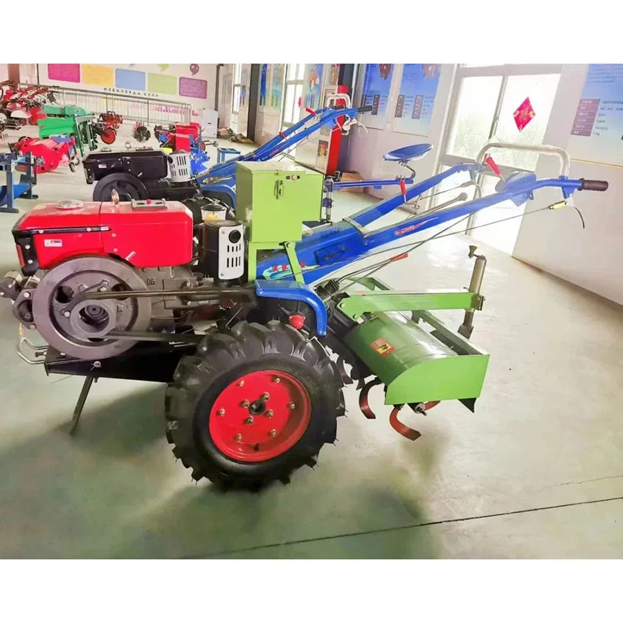 Farm Garden Multi-Purpose Agricultural Equipment Hand Support New Second-hand Mini Small Tractor Two Wheels