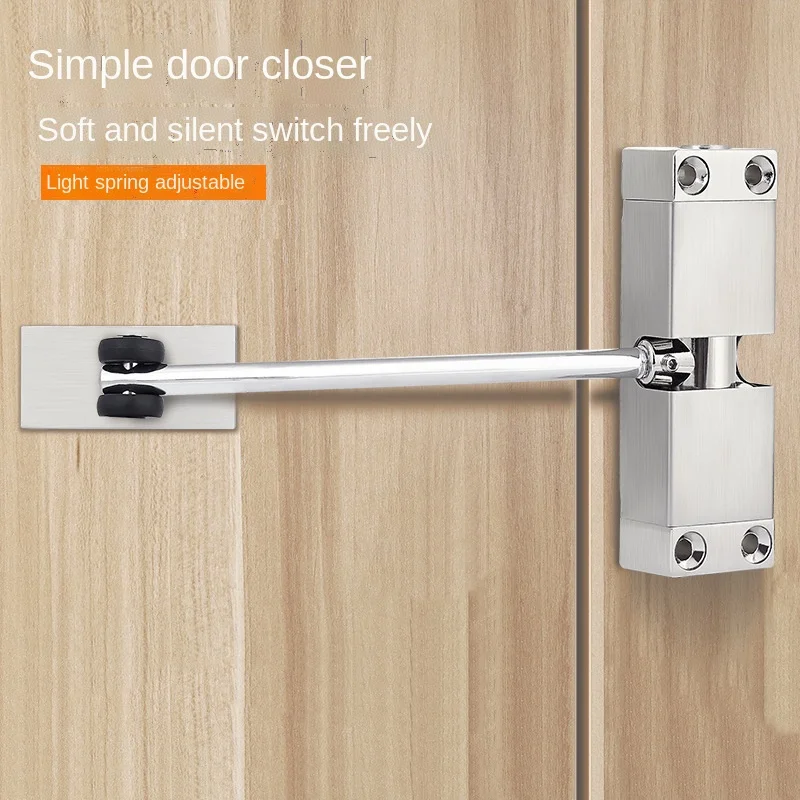 

Stainless Steel Automatic Spring Door Closer Adjustable Door Closer Buffer Door Closer Furniture Door Hardware