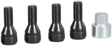 M12x1.5 Lock Set Wheel Lock Bolts For Wheel Hub Security Anti-theft Wheel Lock Installation Grade 12.9 Material