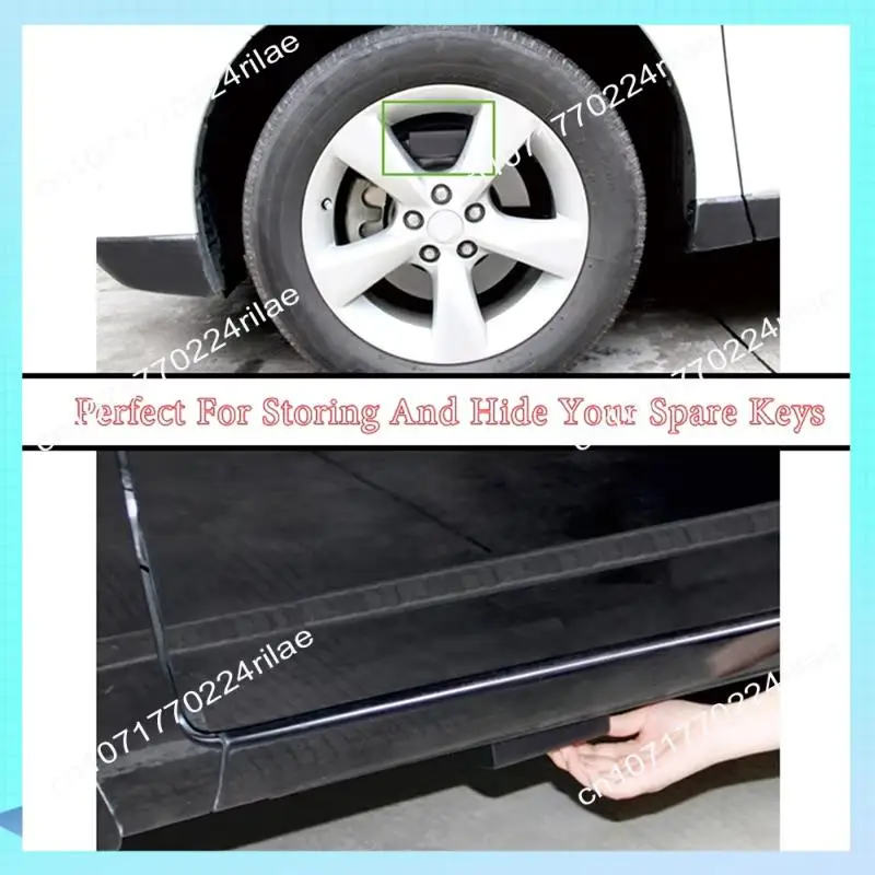 A17Z Portable Car Key Box Magnetic Car Key Box For Automobile Base For Storing Car Key