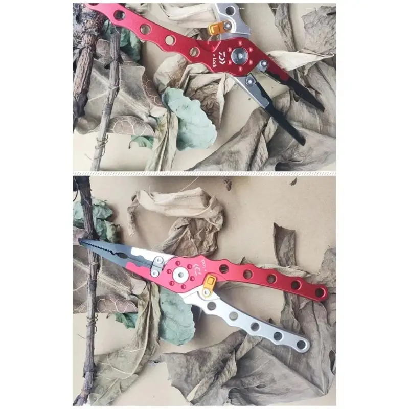 

652F Многоцелевые рыболовные плоскогубцы, плоскогубцы для морской рыбалки, инструмент для рыбалки на открытом воздухе