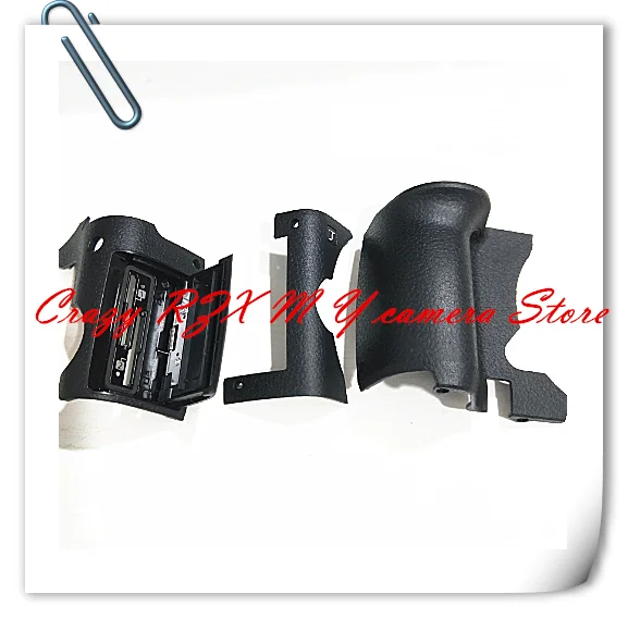 Juego de cubierta de tarjeta de memoria SD para Panasonic GH5 GH5S, goma de agarre de puerta + cubierta frontal, goma lateral izquierda para LUMIX DC-GH5S DC-GH5, nuevo
