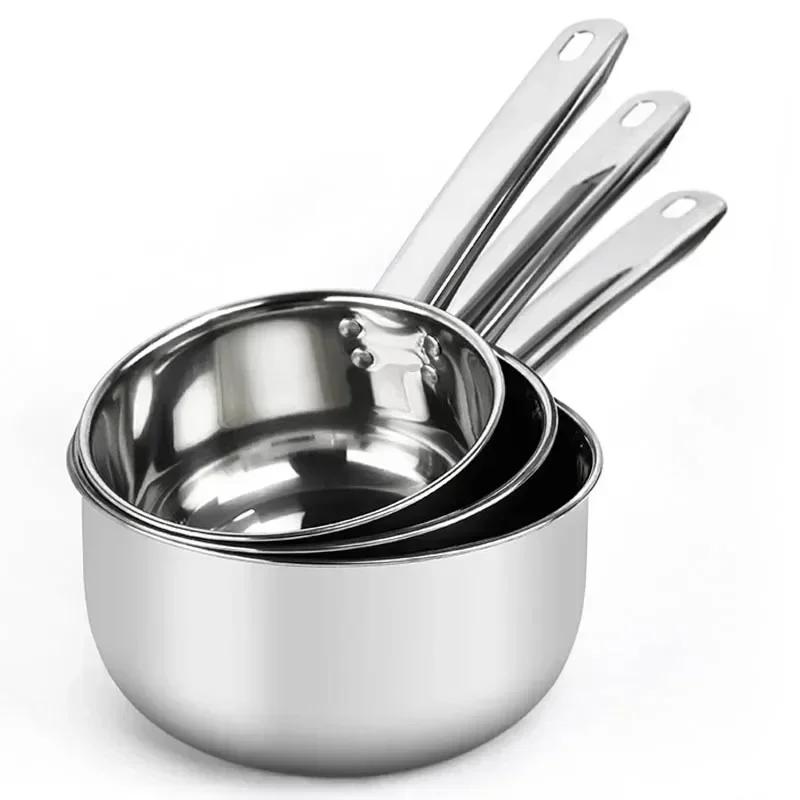 Stainless Steel Non-stick Pan Noodle Pot Kitchen Accessories Milk Pot Aluminum Pot Tableware Pan Home Cooking Tools Cookware