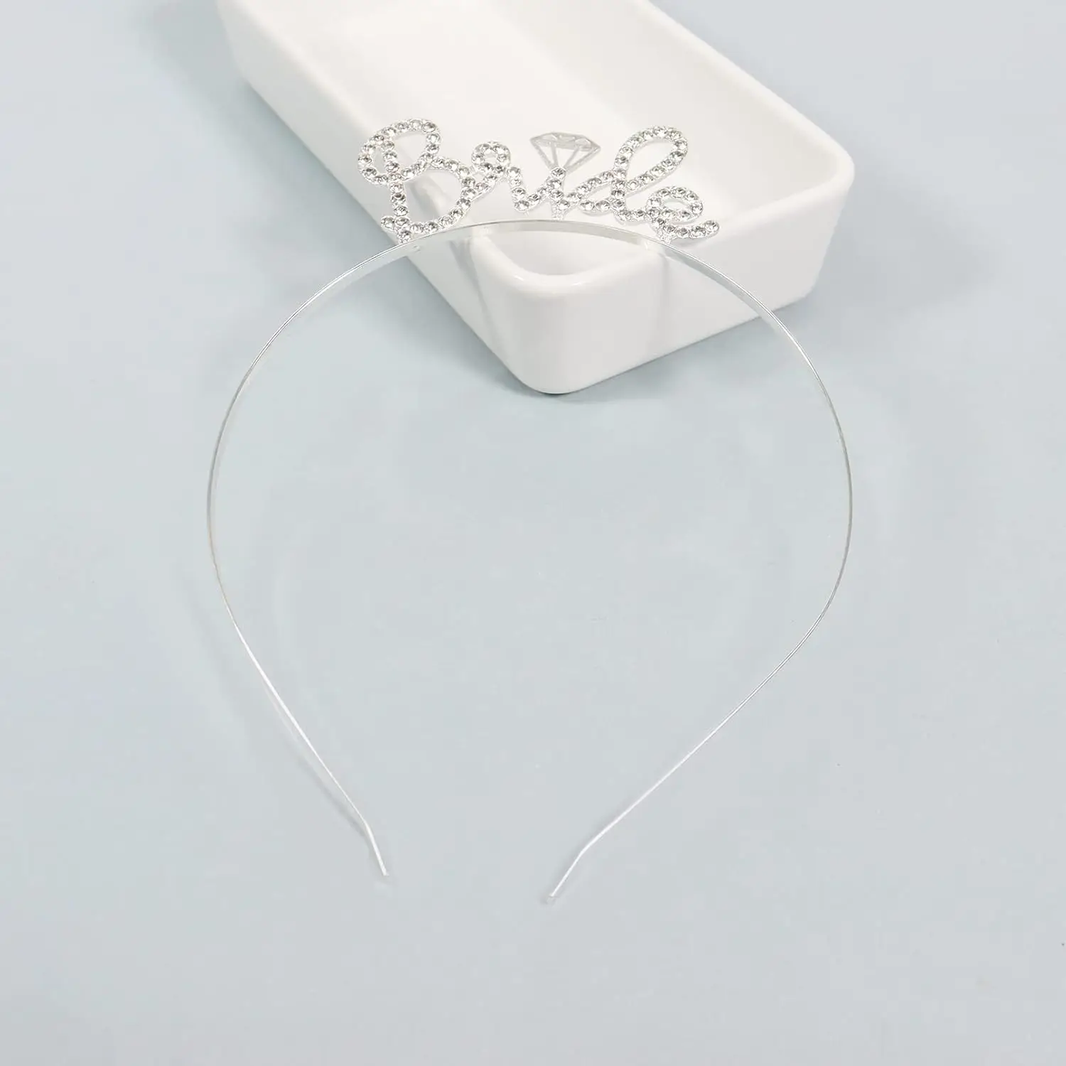 Креативный головной убор со стразами в виде алфавита «НЕВЕСТА» — свадебная повязка для волос для невесты, подружки невесты, девичника