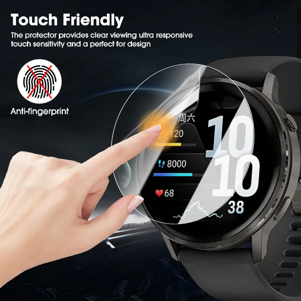 3-15pcs for Garmin Venu 4 Soft Hydrogel Films HD Clear Protective Films for Garmin Venu4 41MM 45MM Screen Protector Not Glass