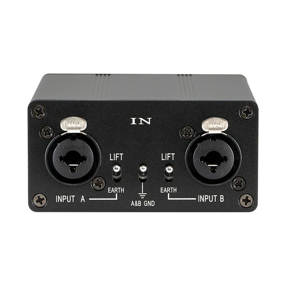 Audio XLR Ground Loop Isolator Hum Eliminator for Home Stereo System