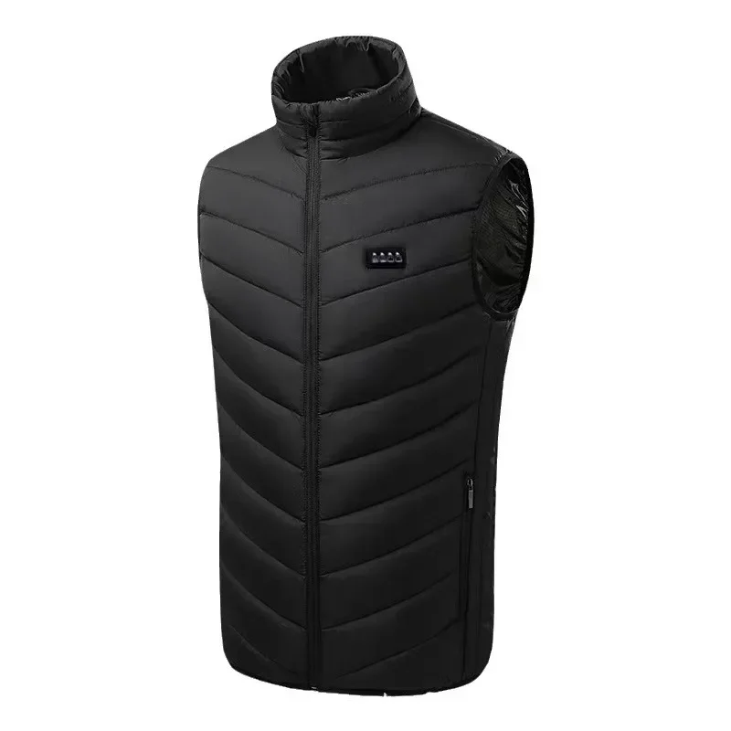 Imagem -05 - Colete Aquecido para Homens e Mulheres 21 Áreas Usb Jaqueta Aquecida Aquecimento Aquecedor Tático Cabolsa Térmico Body Warmer Inverno