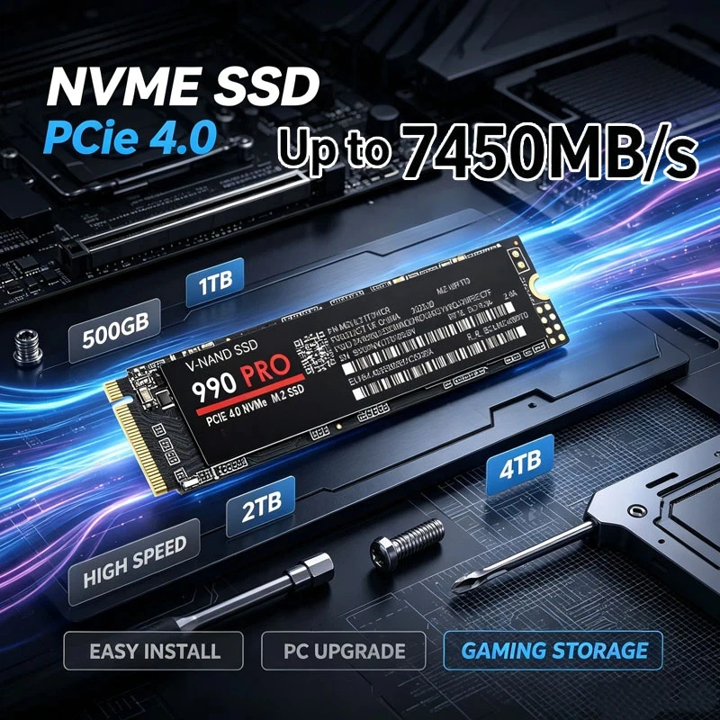 Pc Gaming Ps5 - 990 PRO M.2 2280 NVMe PCIe