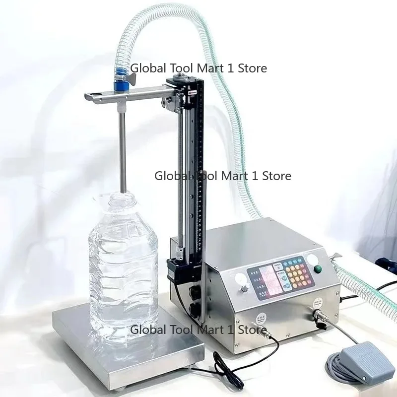 Digital Control Panel Automatically Weighs Single-head Quantitative Filling Machine Beer Beverage Oil Bottle Filling Machine