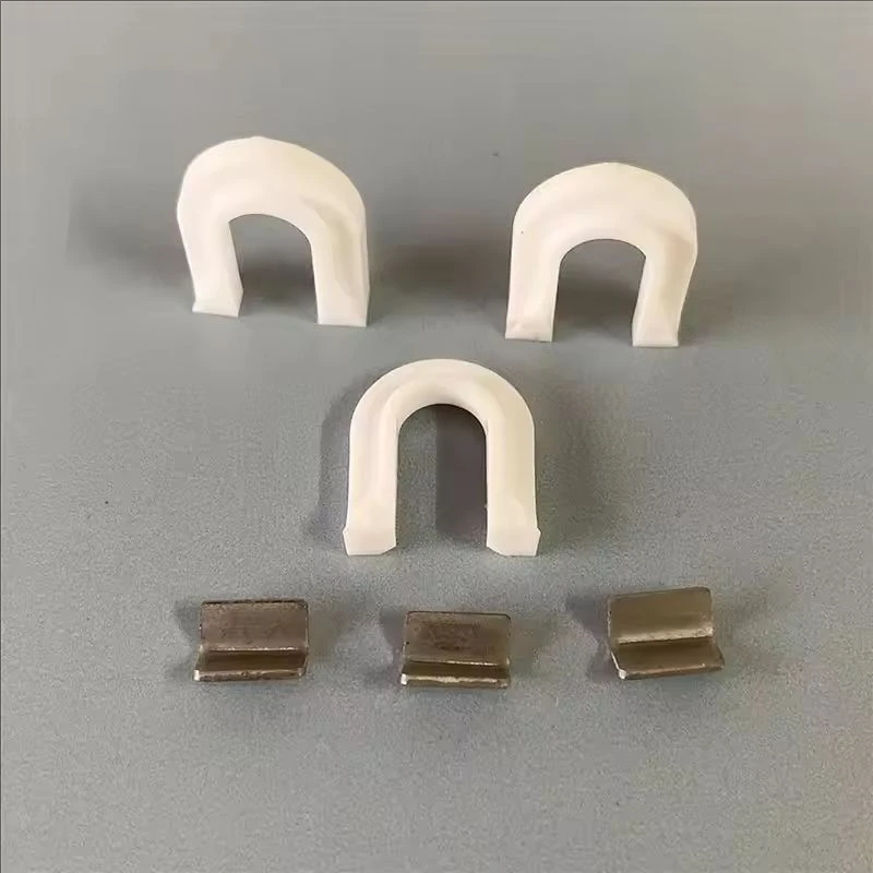 3 Pieces U-Block Base Gasket for Total Station Lazer Level Theodolite Parts Accessories U-shaped Foot Pad