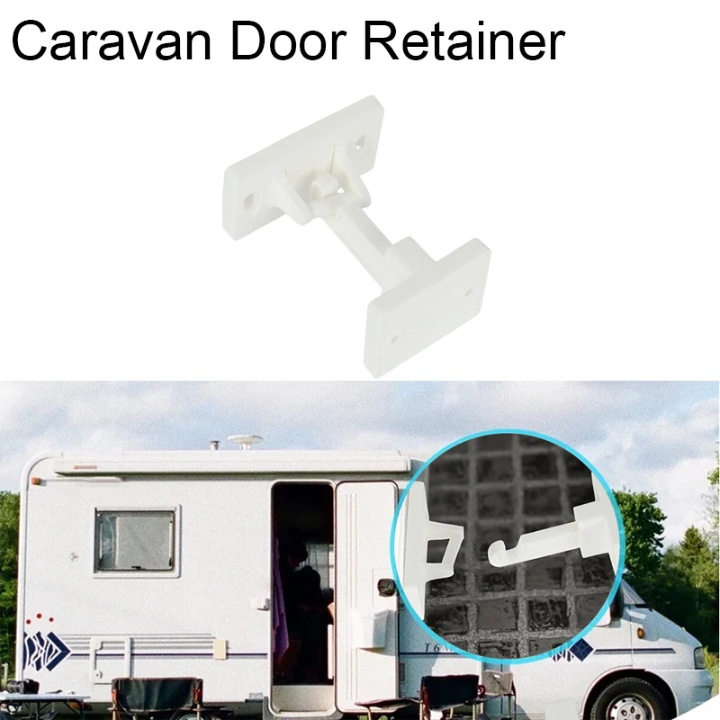 البلاستيك قافلة الباب التجنيب الأبيض المنازل بالتأكيد الصيد ثابت قافلة الباب التجنيب RV الملحقات الخارجية الباب التجنيب #1