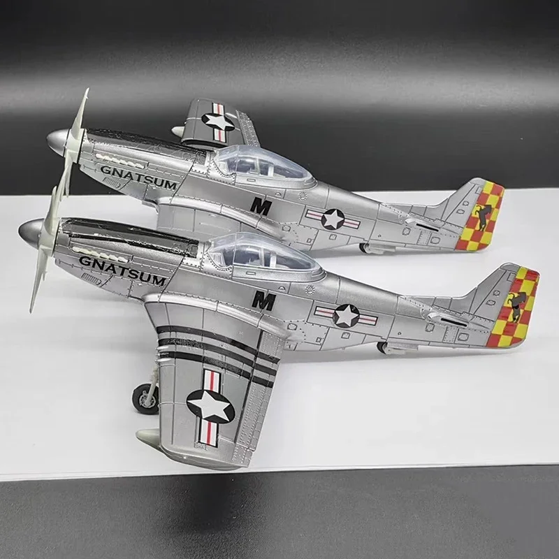 F-82 Twin Mustang Fighter 3D Paper Model Kit DIY Military Aircraft Assembly Puzzle Toy Gift