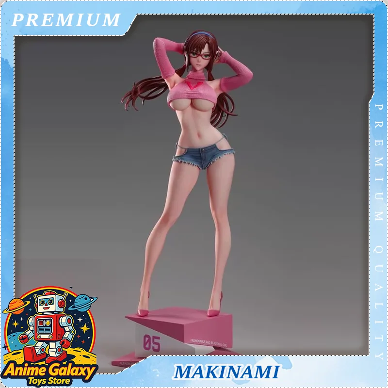 

XH Summer Girlfriend Makinami 2D Pretty Girl Boxed Anime Figure Trendy Model PC Case Desktop Ornament Collectible Art Decor