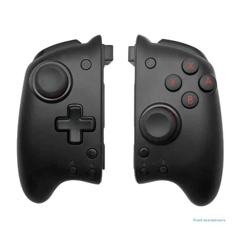 Wireless Game Controller Bluetooth-Compatible Gamepad L R Handle Grip One-key Wake-up for Switch Joy-cons DropShipping