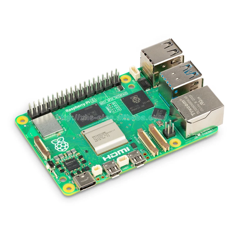 Original New Raspberry PI 5 4GB 8GB Python Programming PCIe Gigabit Network USB3.0 2.4GHz 64-bit PI 5B