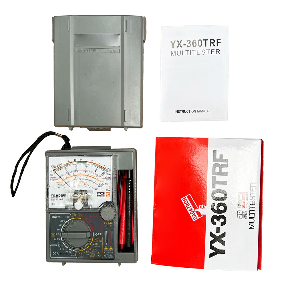 Wskaźnik YX360TRF mechaniczny analogowy multimetr wielofunkcyjny AC DC Volt Ohm pomiar rezystancji instrumentu miernik testowy