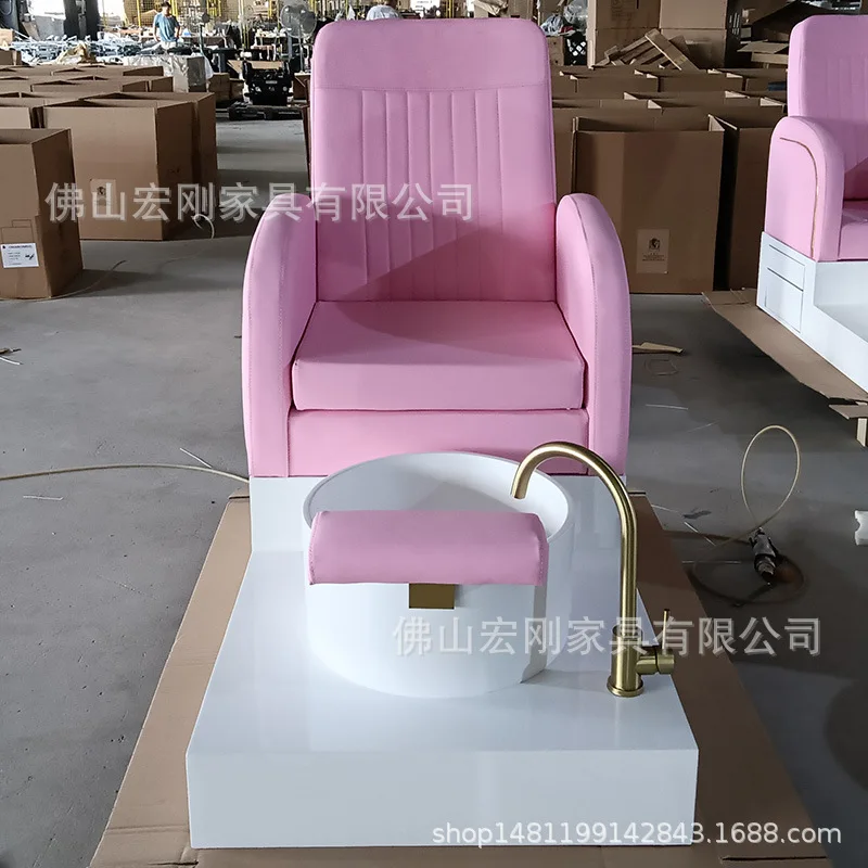 Luxury Spa Pedicure Chair Women's Barber Chairs Nails Salon Beauty Trolley Rotating White Professional Manicure Armchairs Sofas