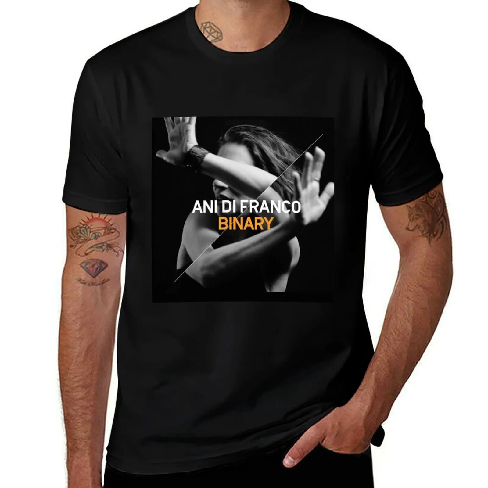 Ani Binary T-Shirt Urban Style Print T-Shirt