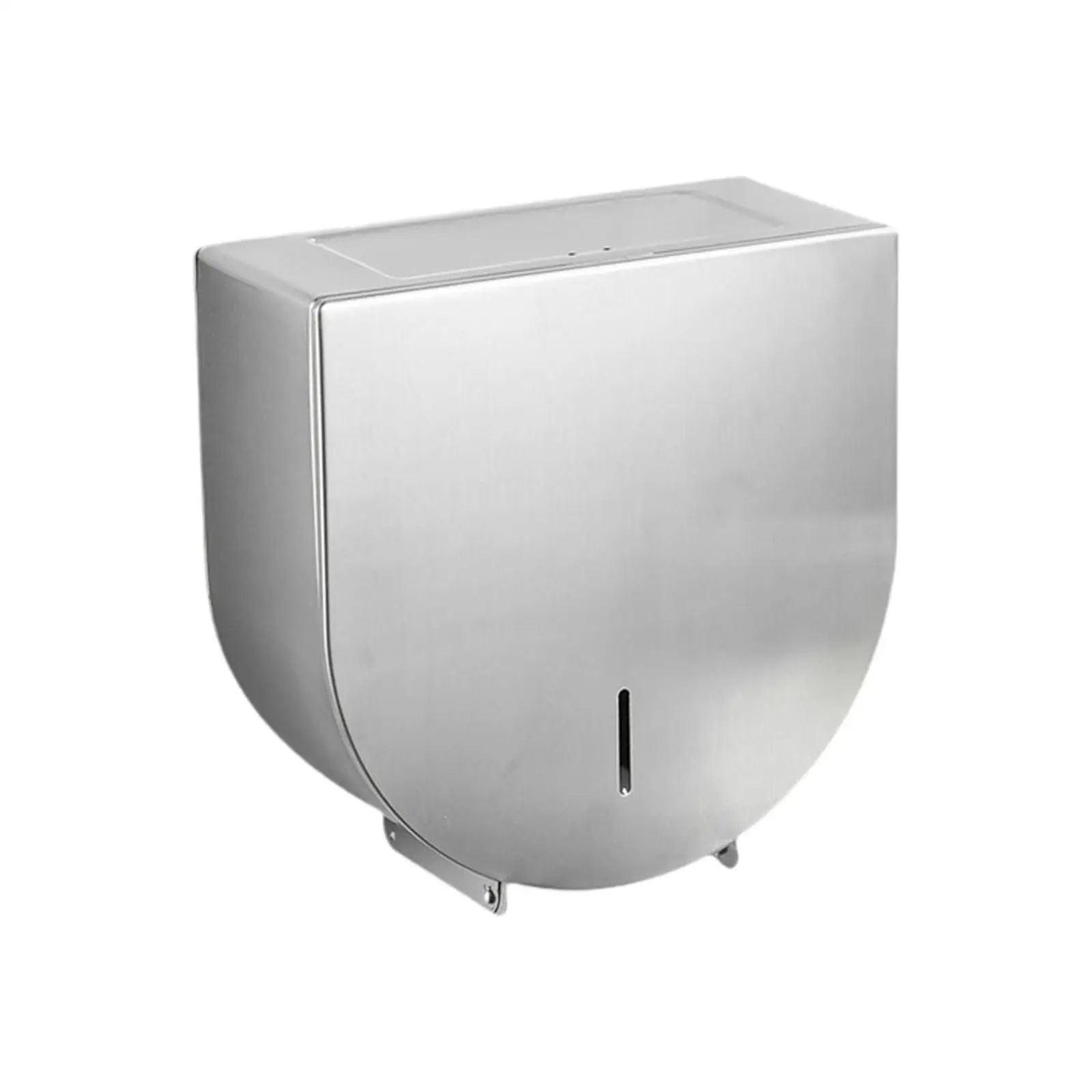 Toilet Paper Holder Easy to Install Waterproof Large Capacity Toilet Tissue Holder for Schools Shopping Malls Banks Toilets Home