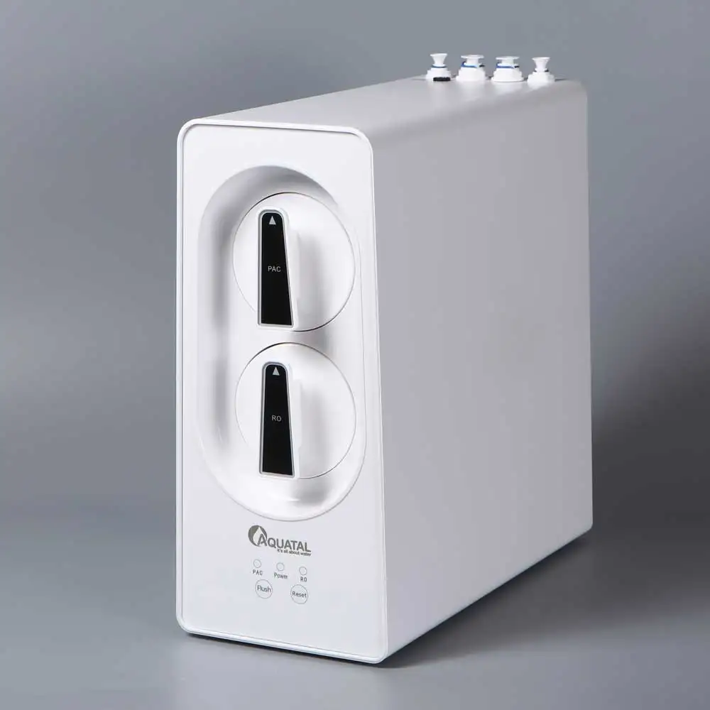 Kompaktes Design, 2 Filter, 4 Stufen, RO-System, Wasserreiniger, Maschine