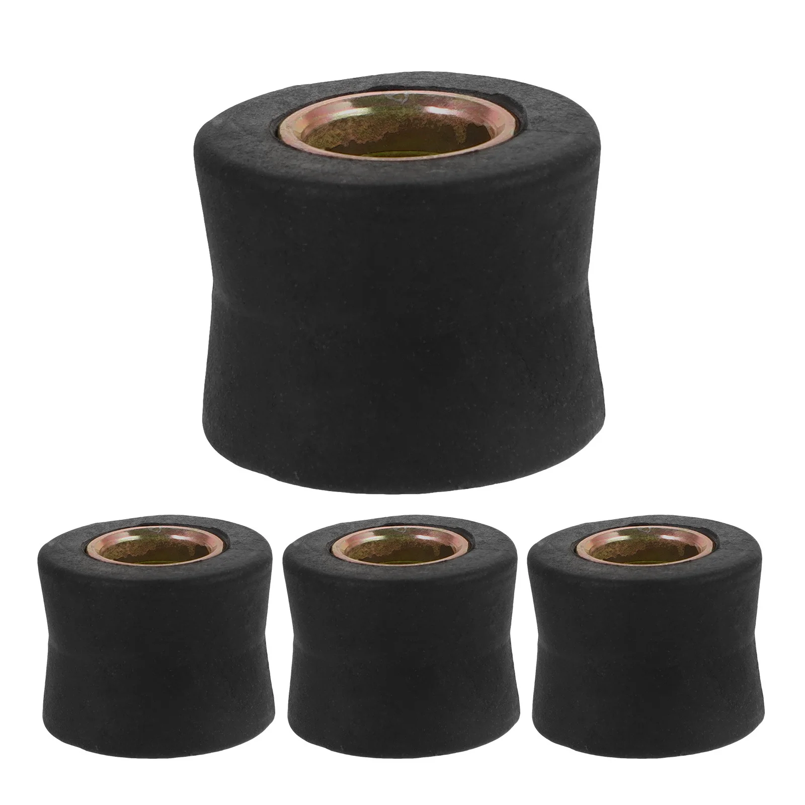 

4Pcs Shock Absorber Ring 10MM Black Cushion Motorcycle Rear Buffer Efficient Comfortable Easy Installation Lightweight