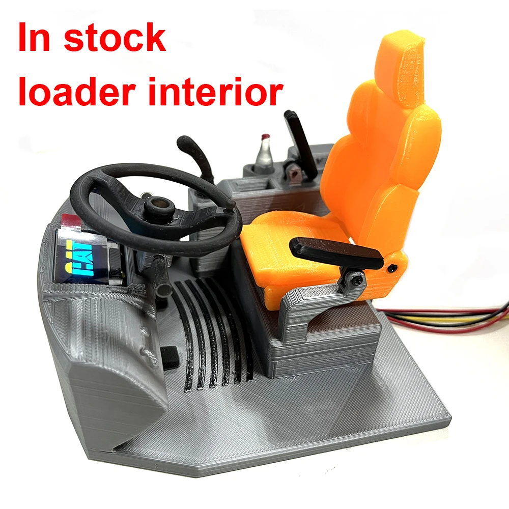 

1/14 Hydraulic Loader Model Interior 1/12 Simulation Forklift Model Decoration Seat