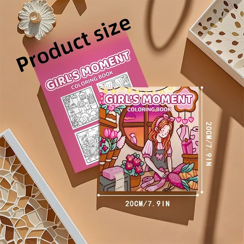 Hot-selling Adult Coloring Book, Graffiti Hand Drawing & Tracing Fill-in Sketch Notebook for Cross-border