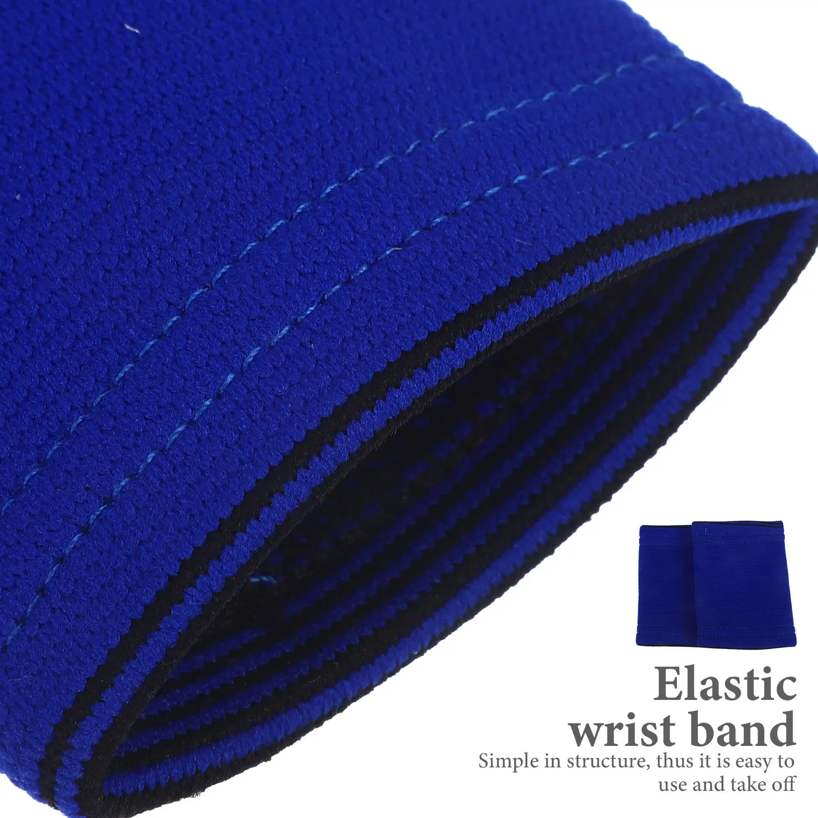 

1Pair Sports Wrist Brace Elastic Breathable Wrist Wrap Sweat Bands for Workout Exercise Hand Support Protector