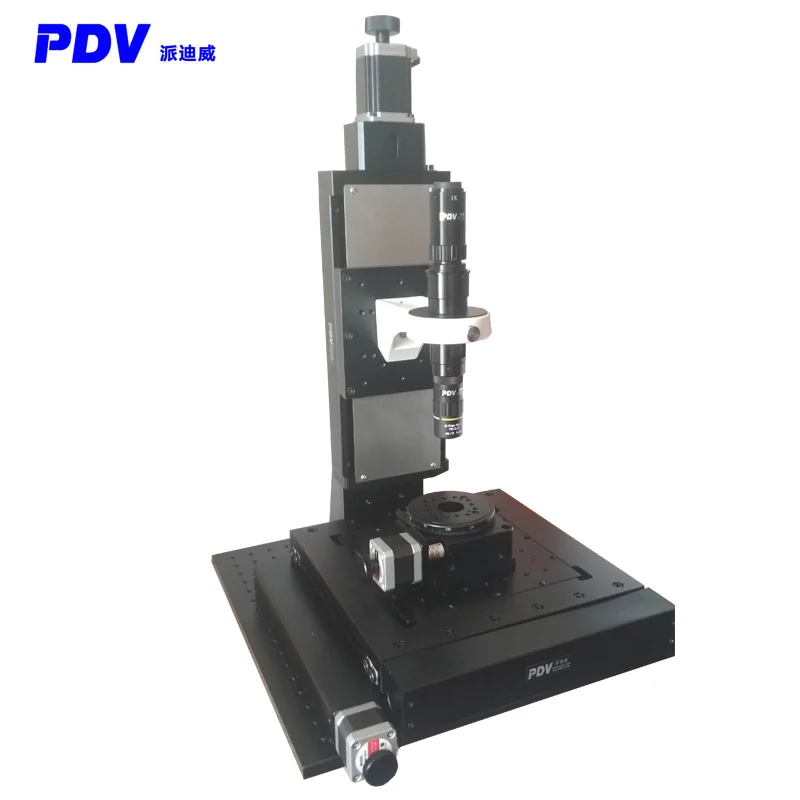 PT-XY100 XY Motorized Microscope Stage Electric XY Integral Combinating Platform 100mm Travel Linear Stage